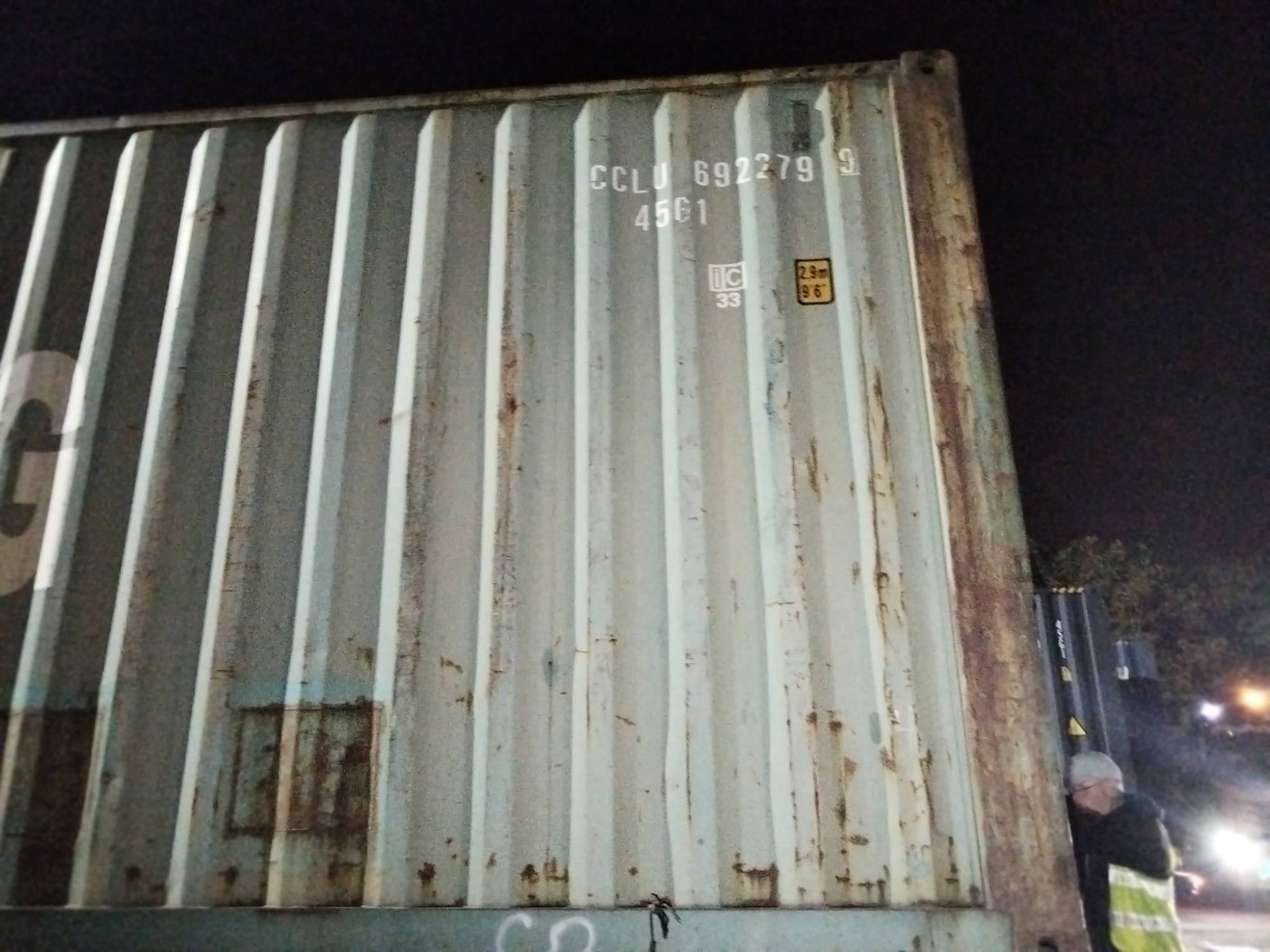 Морской контейнер CCLU6922799
