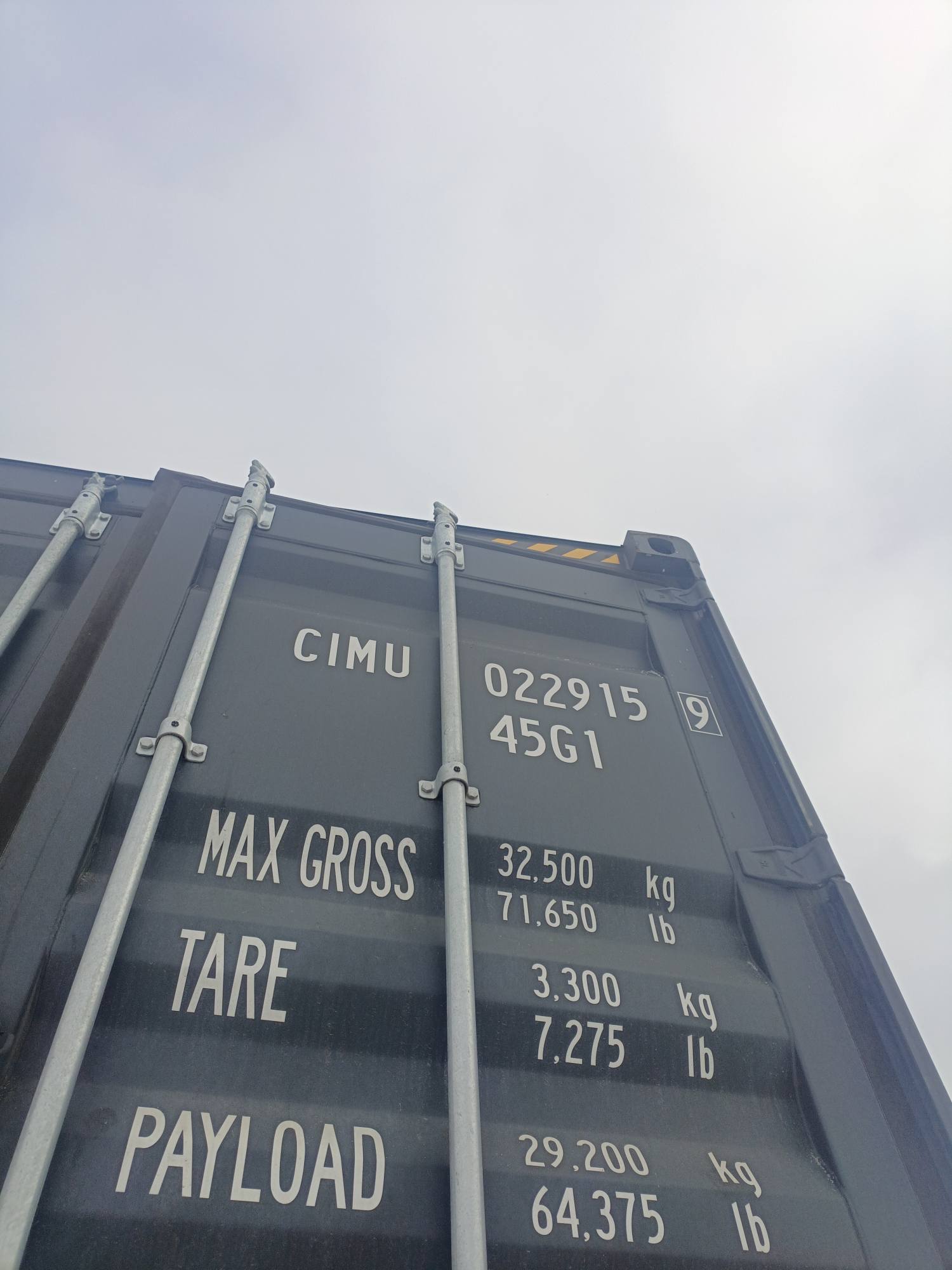 Морской контейнер CIMU0229159