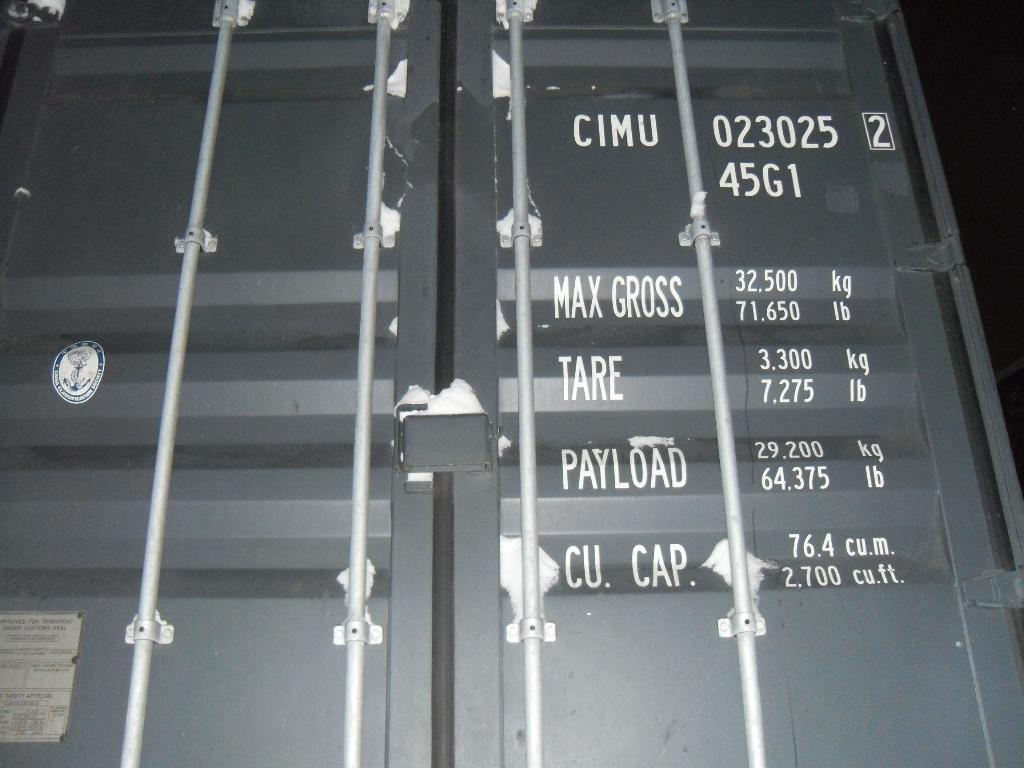 Морской контейнер CIMU0230252