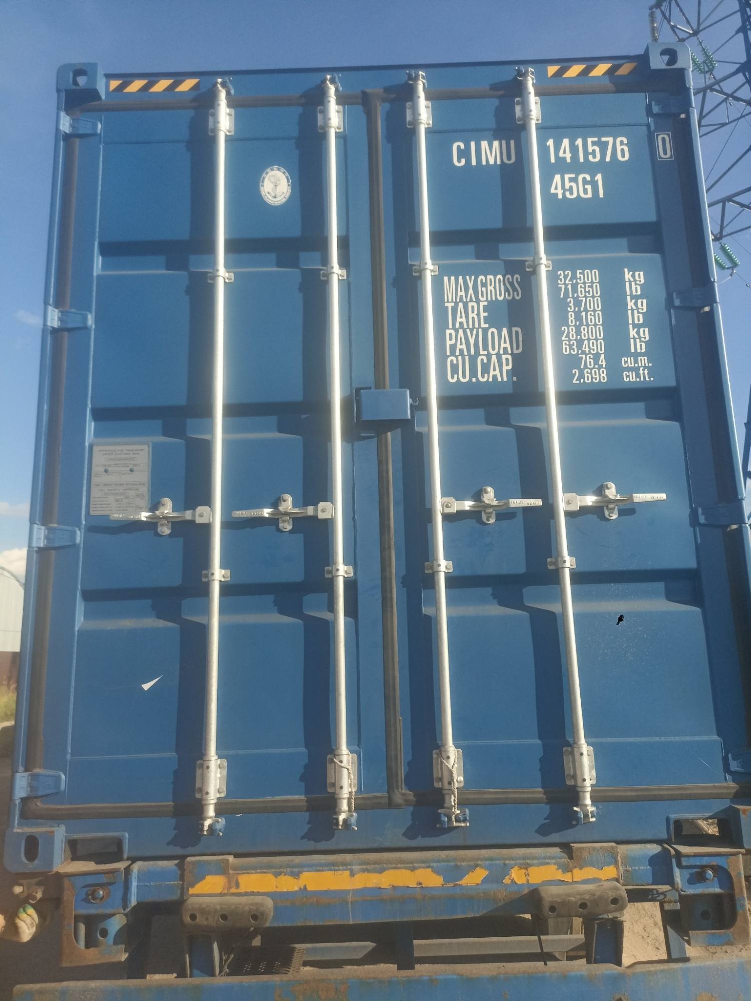 Морской контейнер CIMU1415760