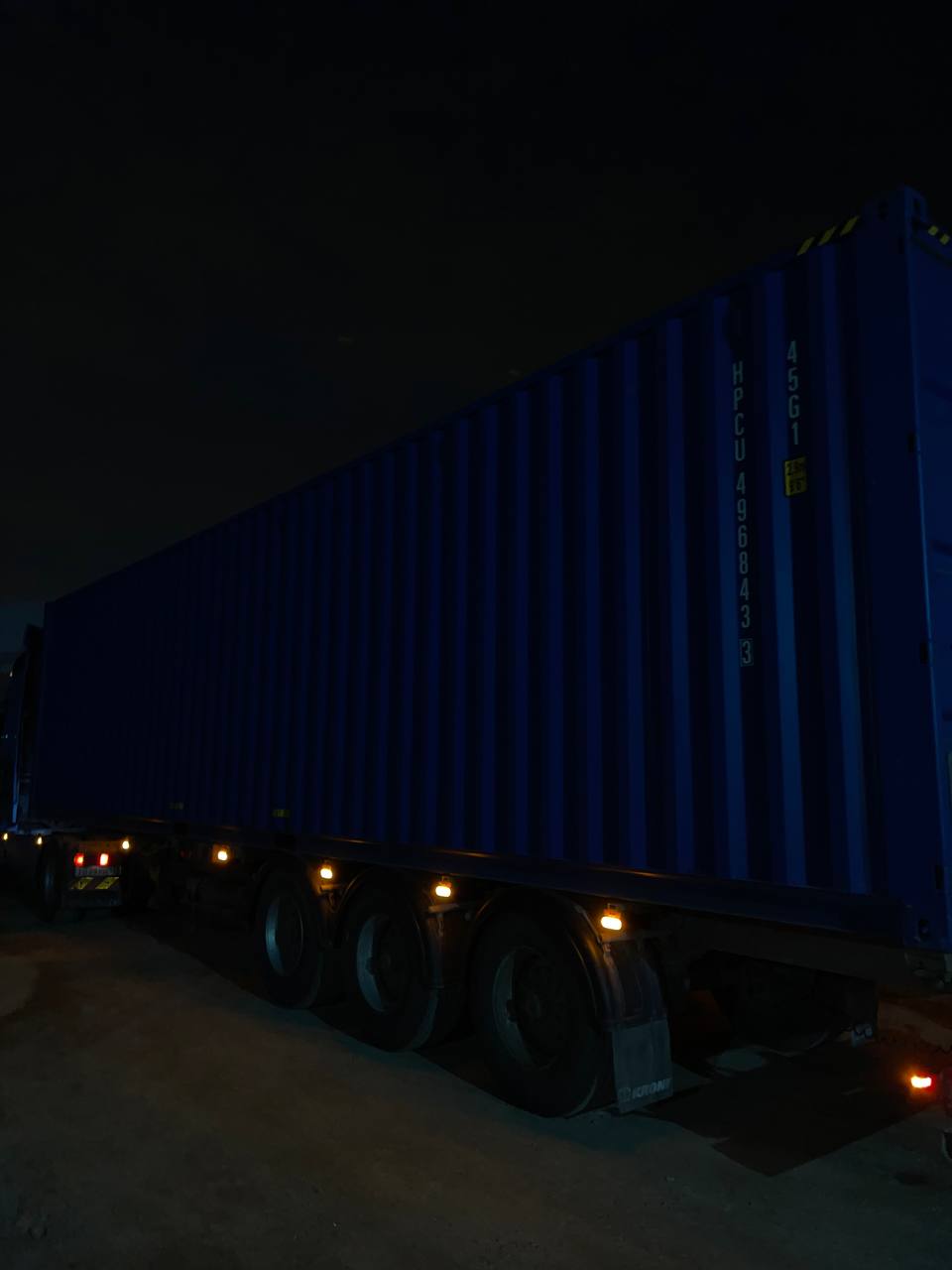 Морской контейнер HPCU4968433
