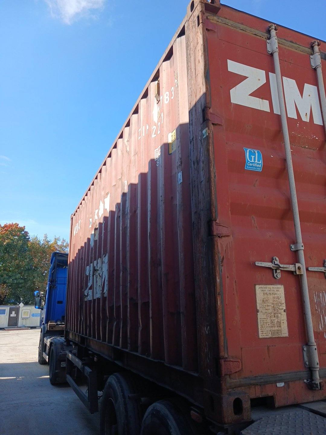 Морской контейнер ZIMU1167835