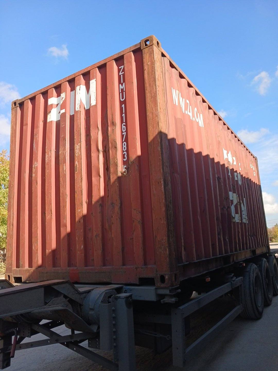 Морской контейнер ZIMU1167835